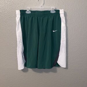 Nike Green Athletic Shorts